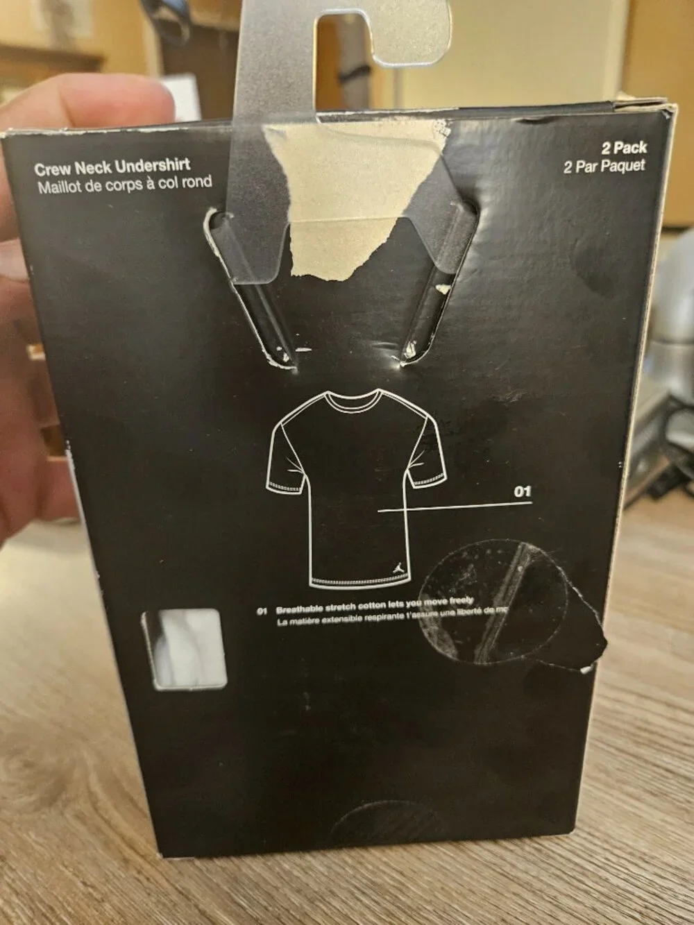 Jordan Flight Cotton Stretch Crew Neck Undershirt